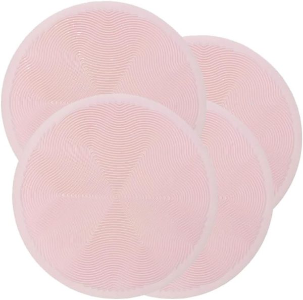 516soyW16LL._AC_SL1000_.jpg Hot Pot Holder Mats 8in (4-PCS) - Heat Resistant Countertop Protector with