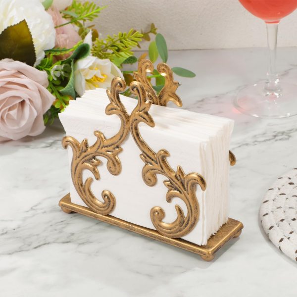 610DF7PoKML._AC_SL1280_.jpg Napkin Holders for Table Metal Kitchen Napkin Paper Organizer Upright Tissue Dispenser