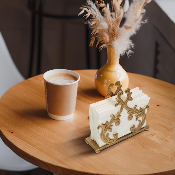 61GZW9x3hbL._AC_SL1280_.jpg Napkin Holders for Table Metal Kitchen Napkin Paper Organizer Upright Tissue Dispenser