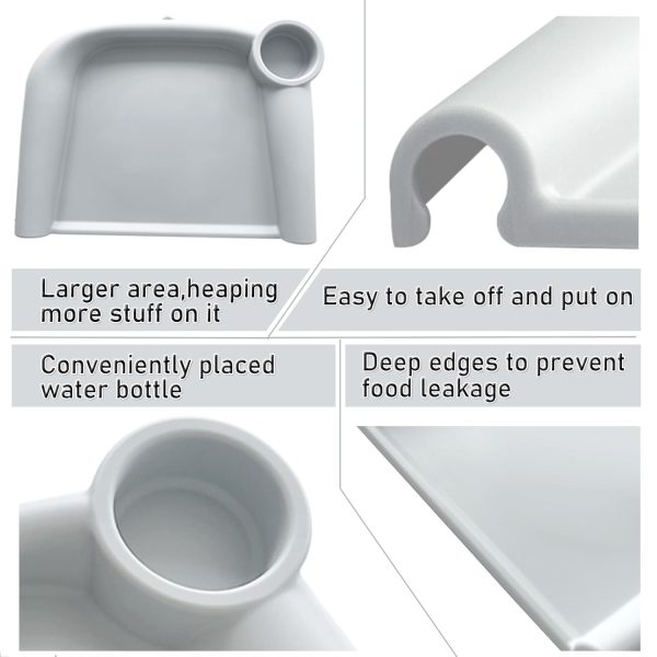 61YOSuUIoL._SL1500_.jpg Tray Compatible with Inglesina Fast Table Chair Silicone Feeding Tray for Clip-On