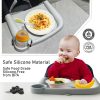 7146RVLJFWL._SL1500_.jpg Tray Compatible with Inglesina Fast Table Chair Silicone Feeding Tray for Clip-On
