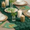 715x6Da9y2L._AC_SL1500_.jpg Mode Green Soft Plush Faux Fur Jacquard Lucky Clover St. Patrick's Day