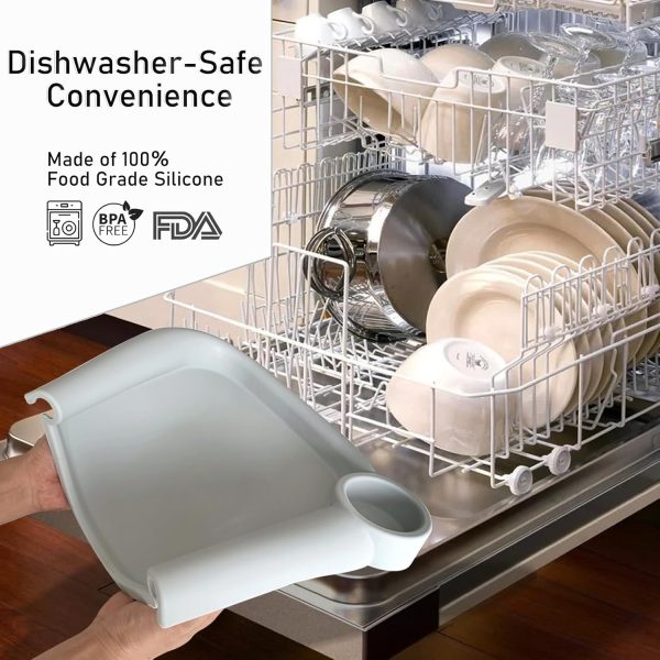 71QoHIlNooL._SL1500_.jpg Tray Compatible with Inglesina Fast Table Chair Silicone Feeding Tray for Clip-On