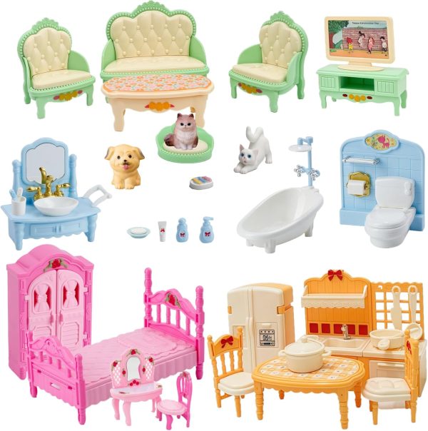 71jLMRWHKCL._AC_SL1500_.jpg Complete Room Collection with Kitchen Dining Living Room Bedroom and Bathroom Accessories