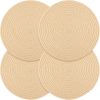 81COeZbQgdL._AC_SL1500_.jpg Round Woven Placemats of 4 13 Inches Table Place Mats for Dining