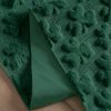 81YZDode7mL._AC_SL1500_.jpg Mode Green Soft Plush Faux Fur Jacquard Lucky Clover St. Patrick's Day